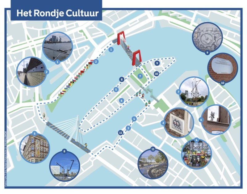 Rondje Bruggen in Rotterdam Rondje Bruggen goedgekeurd door het college